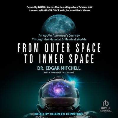 From Outer Space to Inner Space – omslag til lydbogen af Dr. Edgar Mitchell
