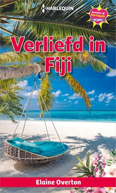 Verliefd in Fiji – omslag van het luisterboek van Elaine Overton