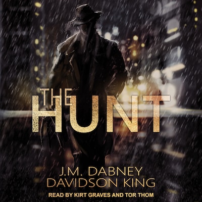 The Hunt – omslag til lydbogen af J.M. Dabney, Davidson King