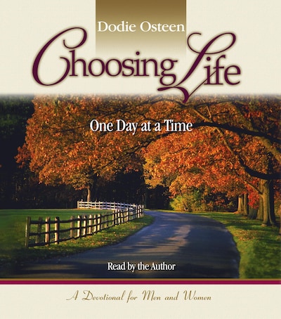 Choosing Life – omslag van het luisterboek van Dodie Osteen