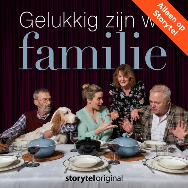 Gelukkig zijn we familie - S01E07 – omslag van het luisterboek van Marja West