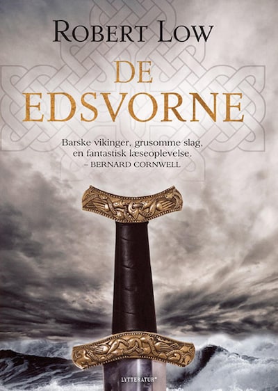 De edsvorne – omslag til lydbogen af Robert Low