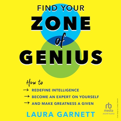 Find Your Zone of Genius – omslag til lydbogen af Laura Garnett