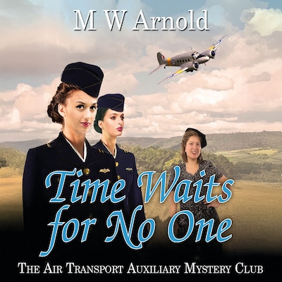 Time Waits for No One – omslag til lydbogen af M.W. Arnold