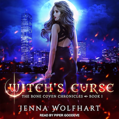 Witch's Curse – omslag til lydbogen af Jenna Wolfhart