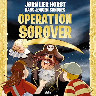 Operation Sørøver – omslag til lydbogen af Jørn Lier Horst
