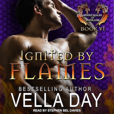 Ignited By Flames – omslag til lydbogen af Vella Day