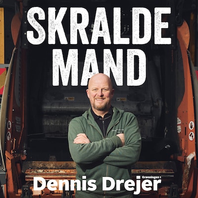 Skraldemand – omslag til lydbogen af Dennis Drejer