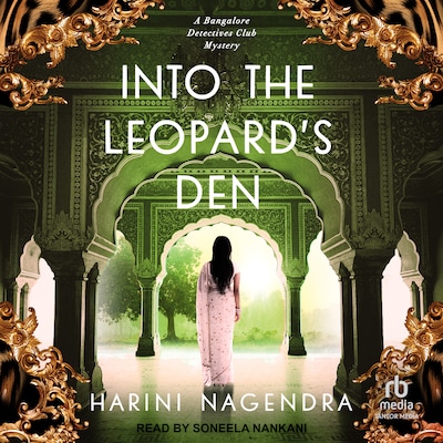 Into the Leopard's Den – omslag til lydbogen af Harini Nagendra