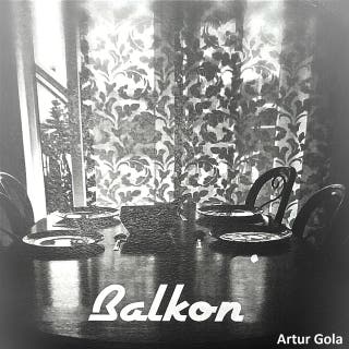 Balkon – okładka audiobooka, autor Artur Gola