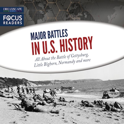 Major Battles in U.S. History – omslag til lydbogen af Various