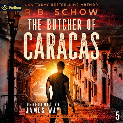 The Butcher of Caracas – omslag til lydbogen af R.B. Schow