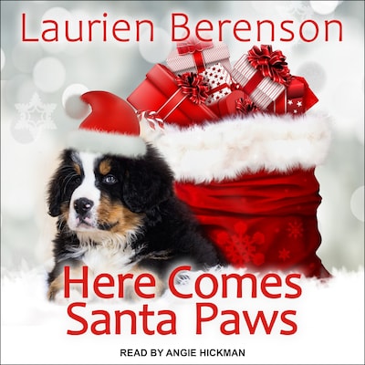 Here Comes Santa Paws – omslag til lydbogen af Laurien Berenson