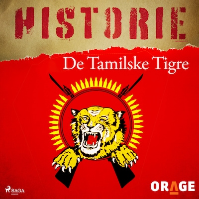 De Tamilske Tigre – omslag til lydbogen af Orage