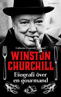 Winston Churchill – Biografi över en gourmand – omslag till ljudboken av Catherine Heyrendt-Sherman