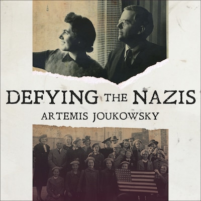 Defying the Nazis – omslag til lydbogen af Artemis Joukowsky