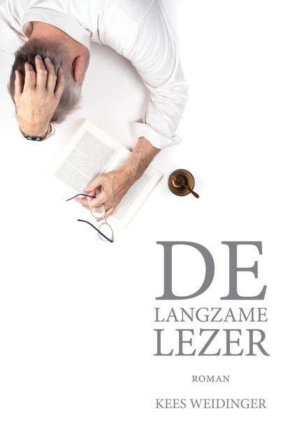 De langzame lezer – omslag van het luisterboek van Kees Weidinger