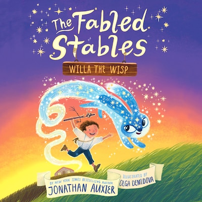 Willa The Wisp – omslag til lydbogen af Jonathan Auxier