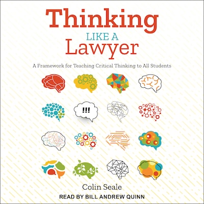 Thinking Like a Lawyer – omslag til lydbogen af Colin Seale