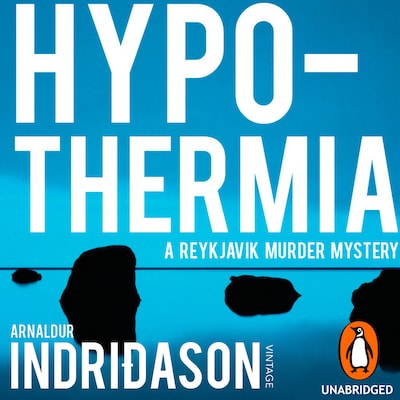Hypothermia – omslag til lydbogen af Arnaldur Indriðason