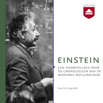 Einstein – omslag van het luisterboek van Erik Lagendijk