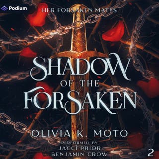 Shadow of the Forsaken: Her Forsaken Mates, Book 2 – omslag till ljudboken av Olivia K. Moto