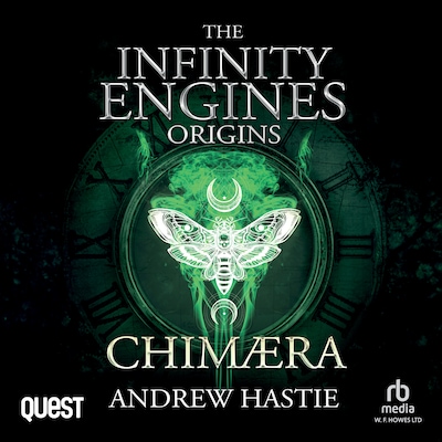 Chimaera – omslag til lydbogen af Andrew Hastie