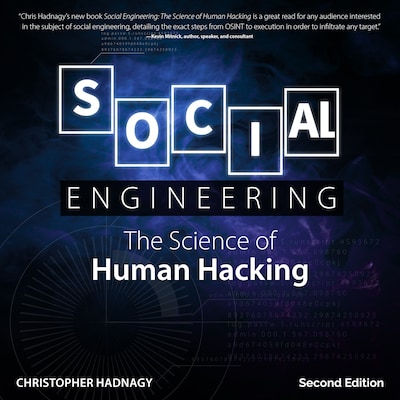 Social Engineering – omslag til lydbogen af Christopher Hadnagy