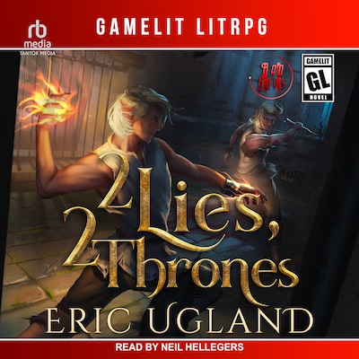 2 Lies, 2 Thrones – omslag til lydbogen af Eric Ugland