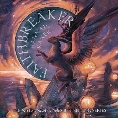 Faithbreaker – omslag til lydbogen af Hannah Kaner