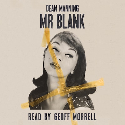 Mr Blank – omslag til lydbogen af Dean Manning