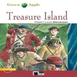 Treasure Island – okładka audiobooka, autor Robert Louis Stevenson