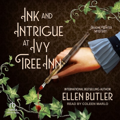 Ink and Intrigue at Ivy Tree Inn – omslag til lydbogen af Ellen Butler