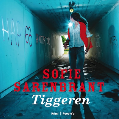 Tiggeren – omslag til lydbogen af Sofie Sarenbrant