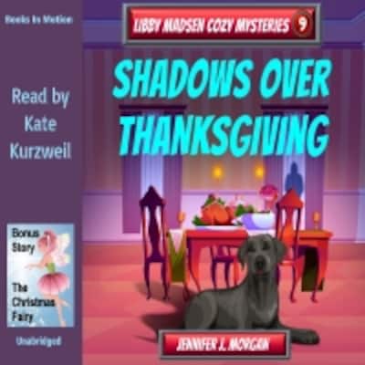 Shadows Over Thanksgiving – omslag til lydbogen af Jennifer J. Morgan