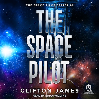 The Space Pilot – omslag til lydbogen af Clifton James