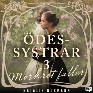 Mörkret faller – omslag till ljudboken av Natalie Normann