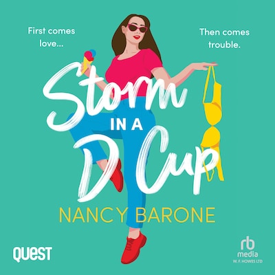 Storm in a D Cup – omslag til lydbogen af Nancy Barone