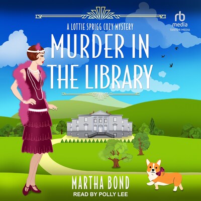 Murder in the Library – omslag til lydbogen af Martha Bond