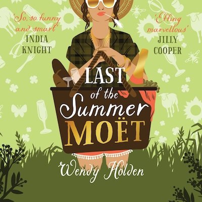 Last of the Summer Moët – omslag til lydbogen af Wendy Holden