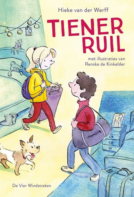 Tienerruil – omslag van het luisterboek van Hieke van der Werff