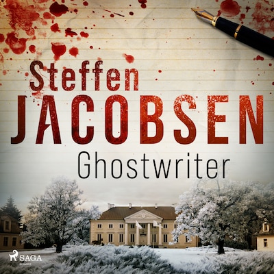 Ghostwriter – okładka audiobooka, autor Steffen Jacobsen
