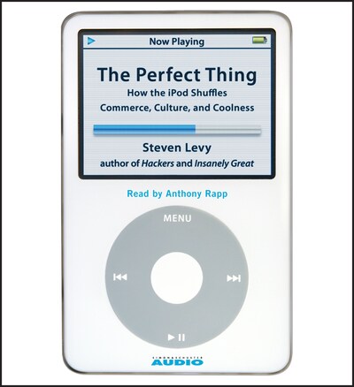 The Perfect Thing – omslag til lydbogen af Steven Levy
