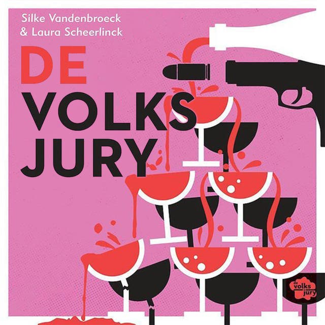 De Volksjury – omslag van het luisterboek van Laura Scheerlinck,Silke Vandenbroeck