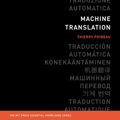 Machine Translation – omslag til lydbogen af Thierry Poibeau