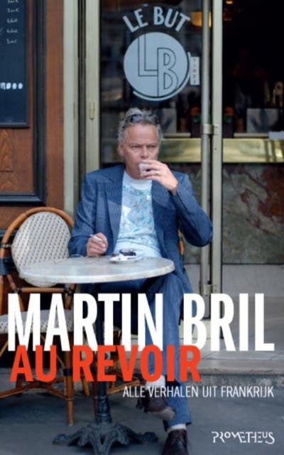 Au revoir – omslag van het luisterboek van Martin Bril