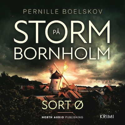 Sort ø – omslag til lydbogen af Pernille Boelskov