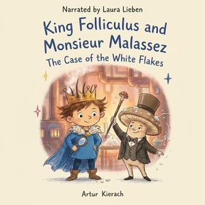 King Folliculus and Monsieur Malassez – okładka audiobooka, autor Artur Kierach