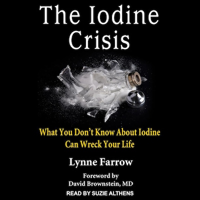 The Iodine Crisis – omslag til lydbogen af Lynne Farrow