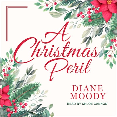A Christmas Peril – omslag til lydbogen af Diane Moody